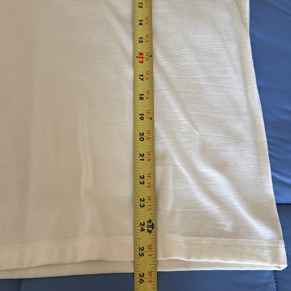 Chanel Coco Employee Sheer Shirt Top short sleeve size large - Picture 14 of 15